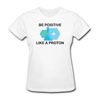 "Be Positive" (black) - Women's T-Shirt